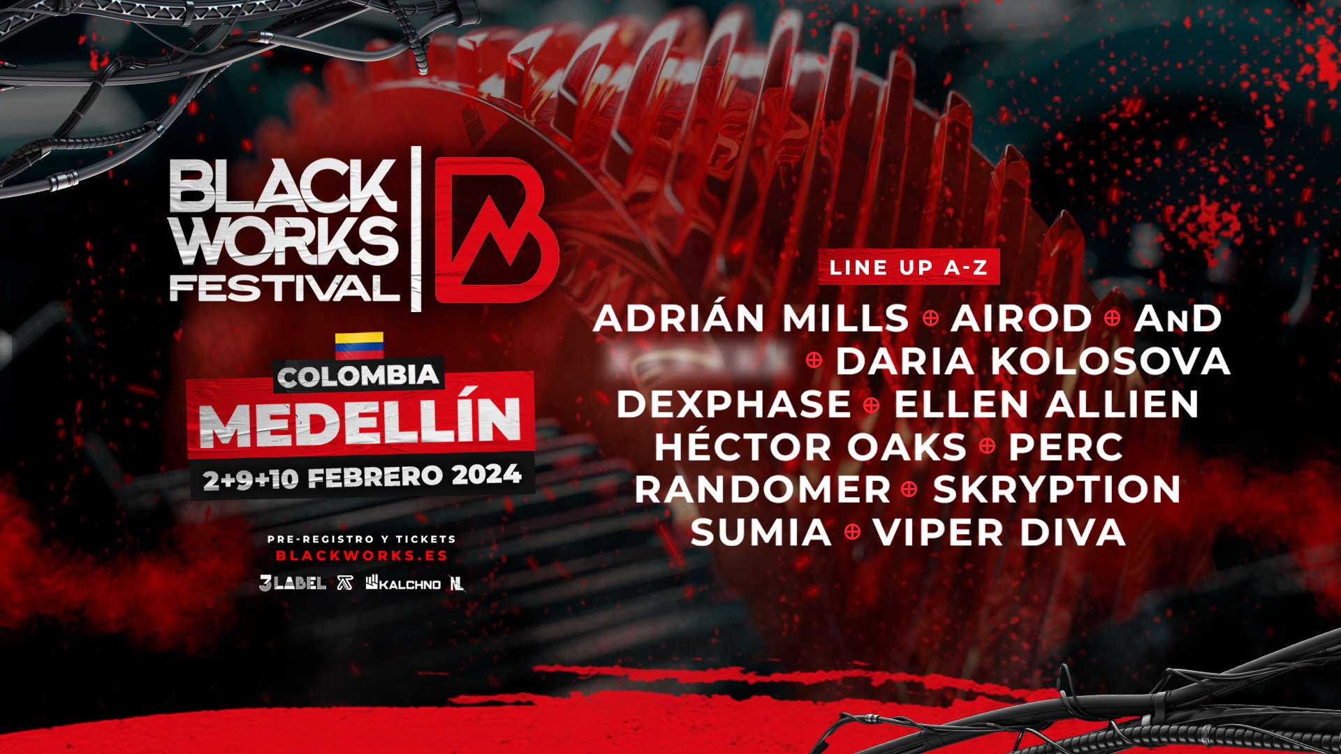 Blackworks Festival Medellín (Colombia)