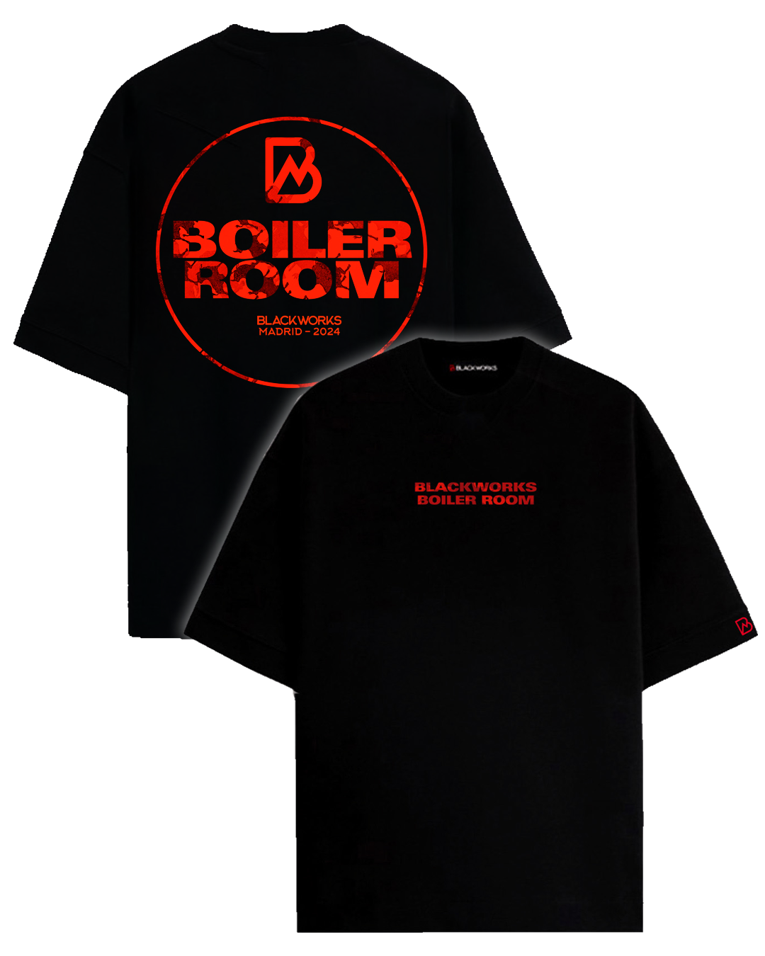 Merchandising Boiler Room x Blackworks