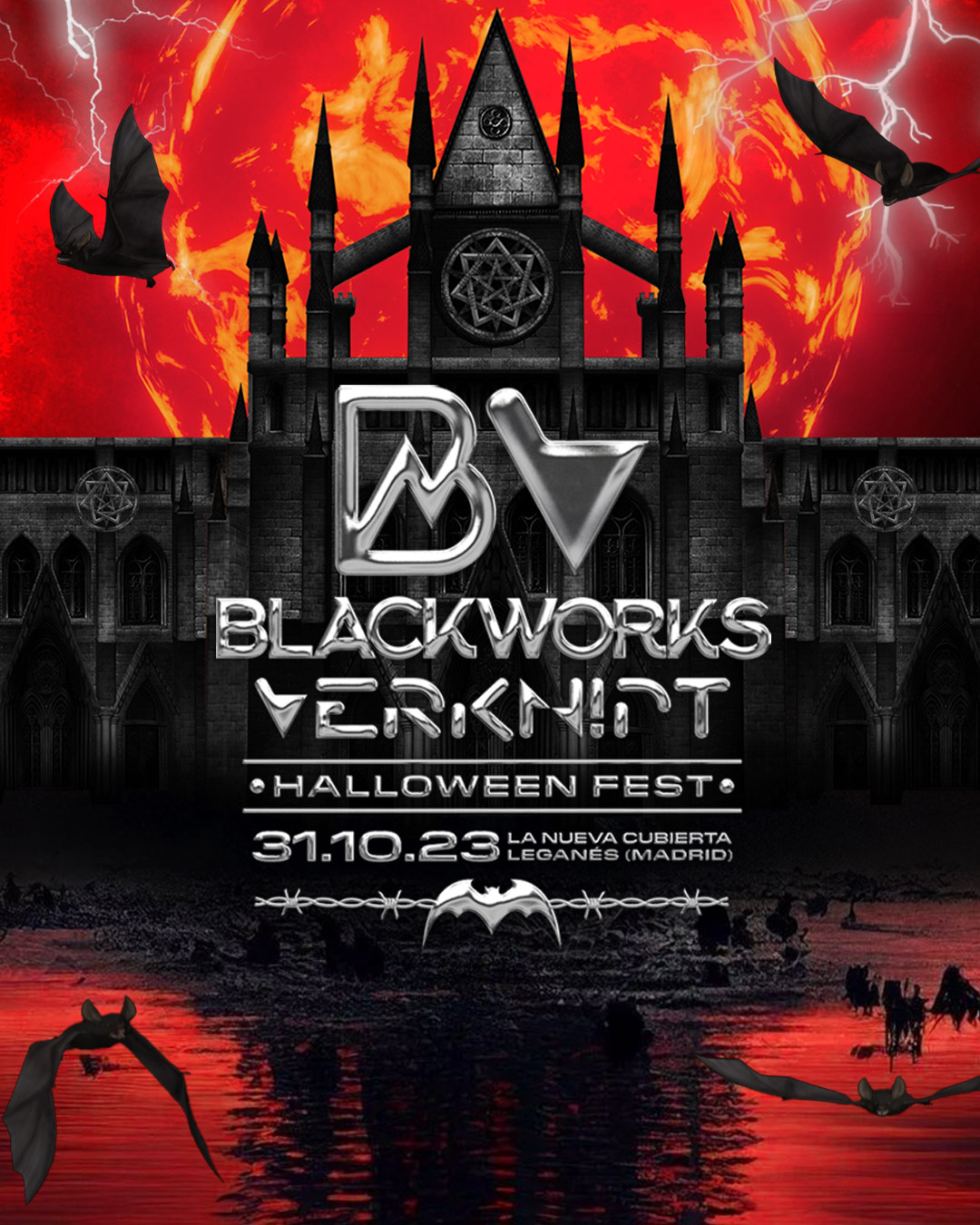 Blackworks x Verknipt Halloween Festival