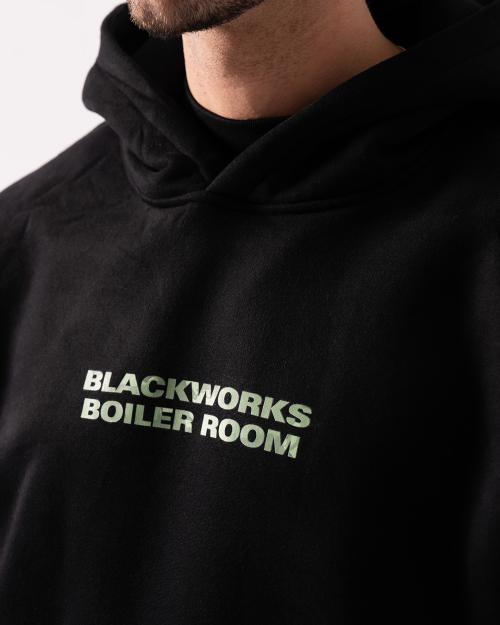 BW x BR HOODIE CAMO GREEN