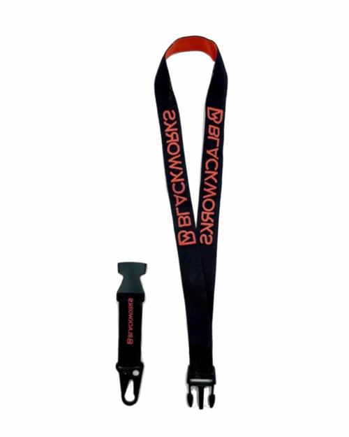 BLACKWORKS LANYARD CONNECTOR RED