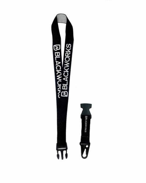 BLACKWORKS LANYARD CONNECTOR WHITE