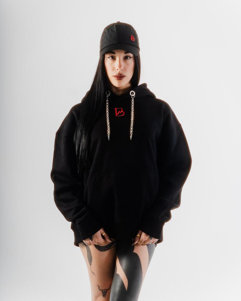 CHAINED_HOODIE_320G_EMBROIDERED _"B"