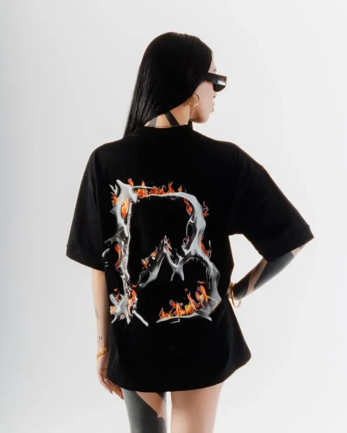 Blackworks "B" Fire Tee