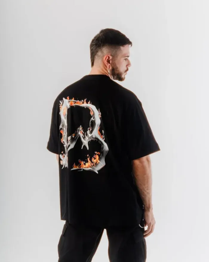 Blackworks "B" Fire Tee