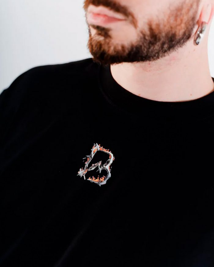 Blackworks "B" Fire Tee