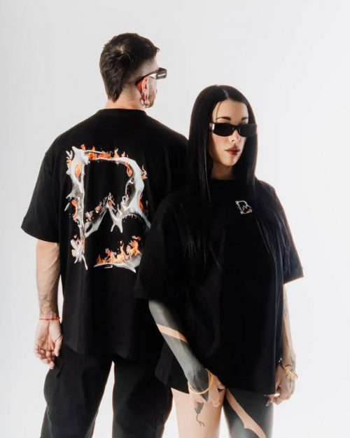 Blackworks "B" Fire Tee