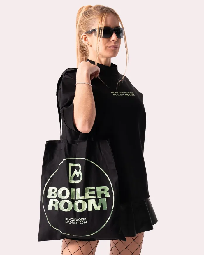 Blaxworks x Boiler Room Tote Bag Green