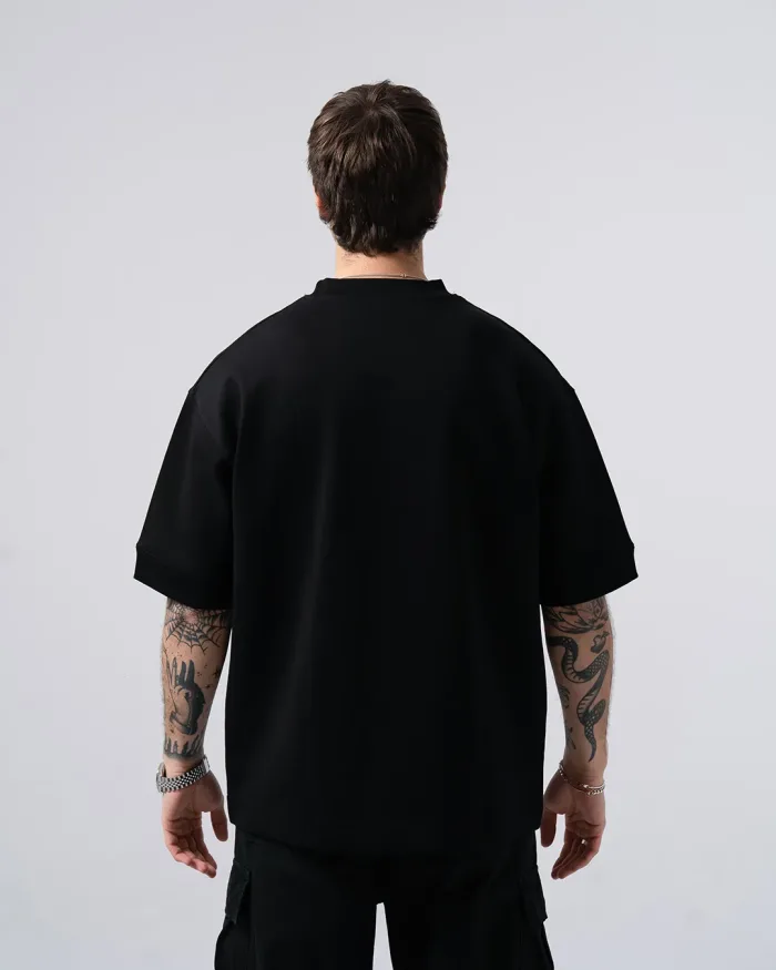 Blackworks Embroidered B White Tee