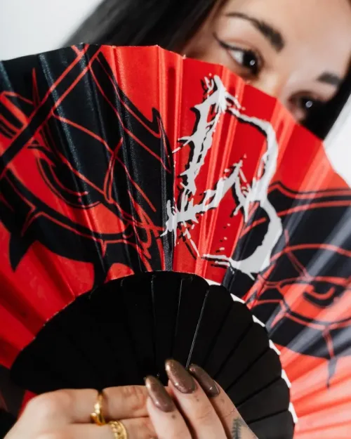 Blackworks Hard Techno Hand Fan