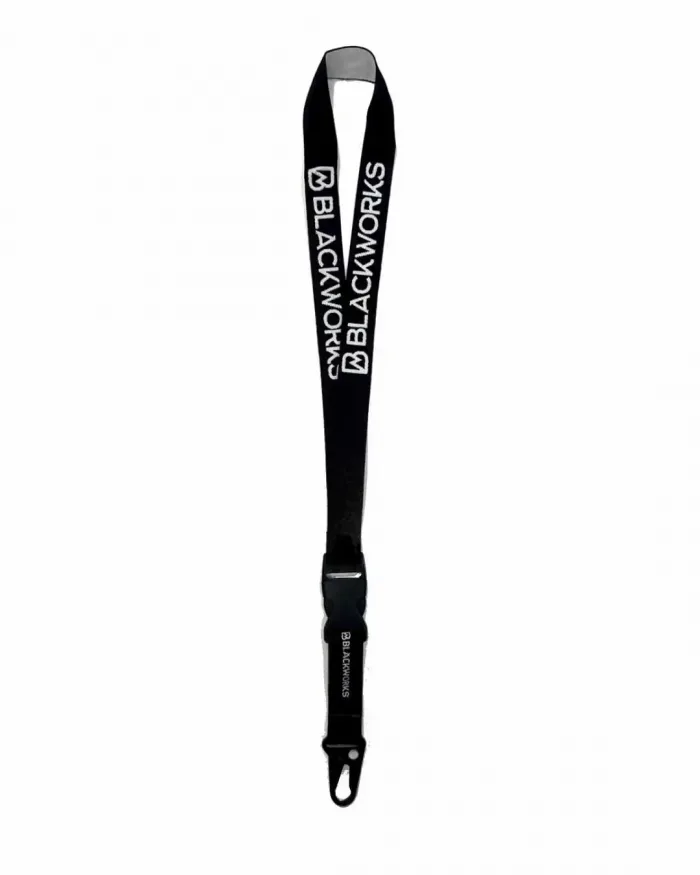 Blackworks Connector Lanyard Black / White