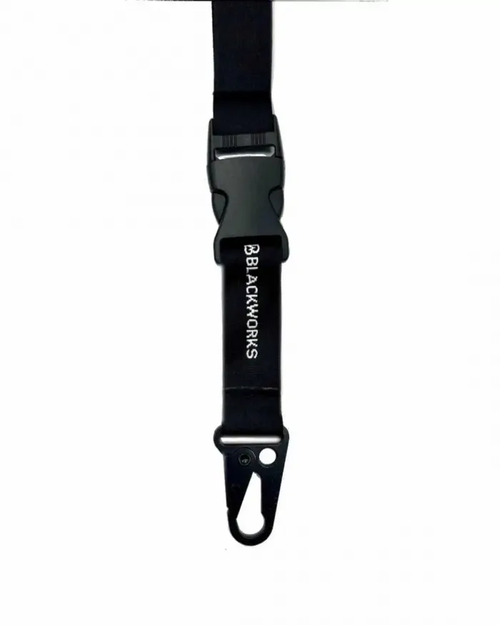 Blackworks Connector Lanyard Black / White