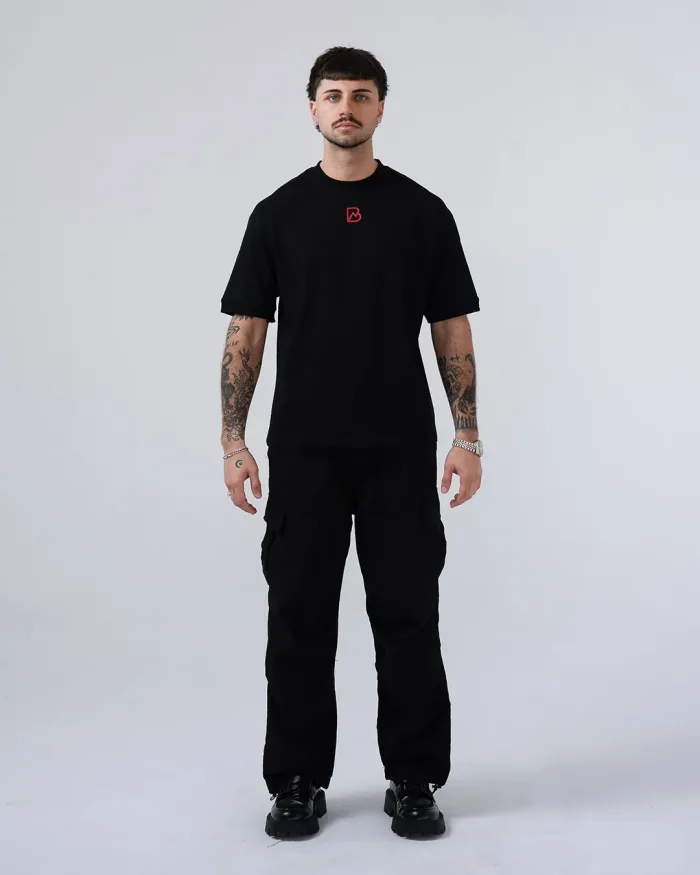 Blackworks Red Oversize Tee