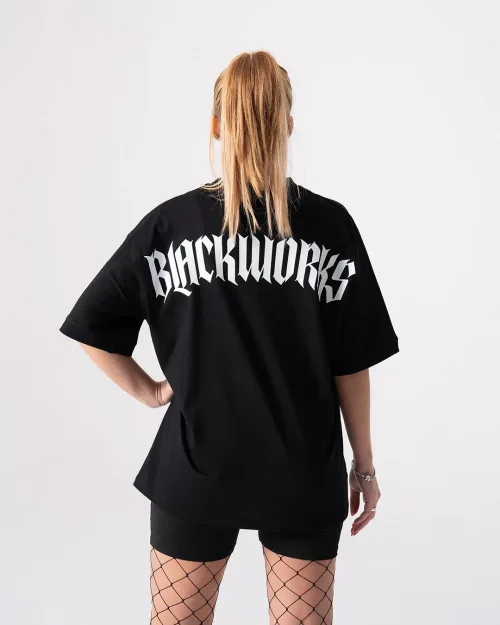 Blackworks White Oversize Tee