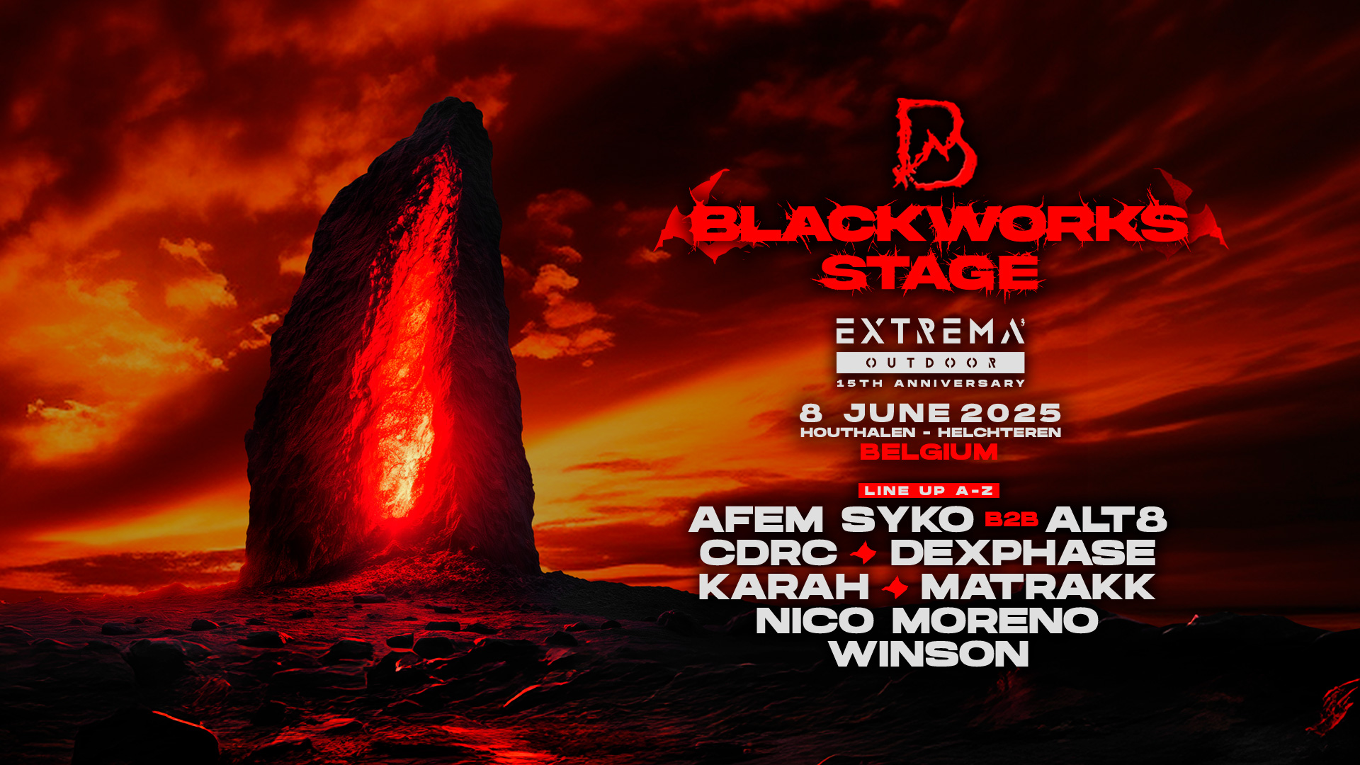 Blackworks Stage - Extrema Outdoor Festival - 8 June 2025