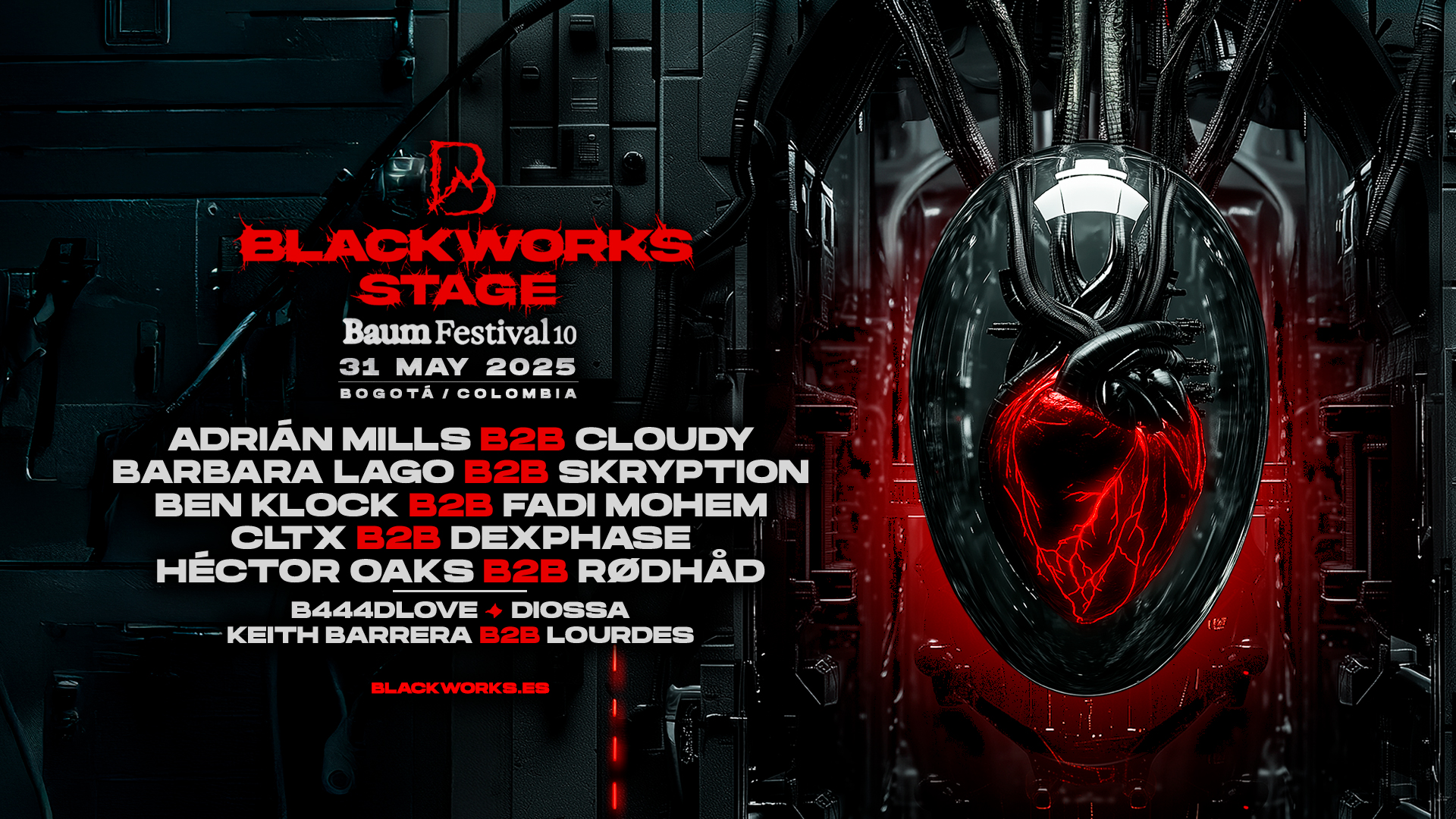 Blackworks Stage - Baum Festival - Bogotá Colombia