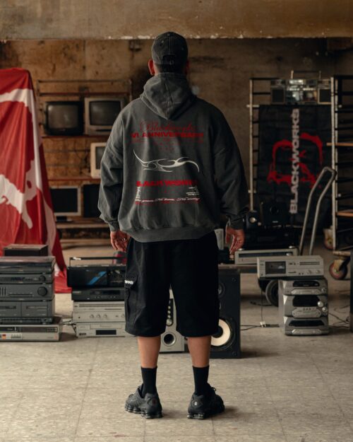 IV ANNIVERSARY GREY HOODIE