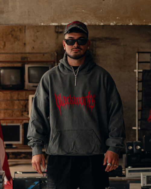 VI ANNIVERSARY GREY HOODIE