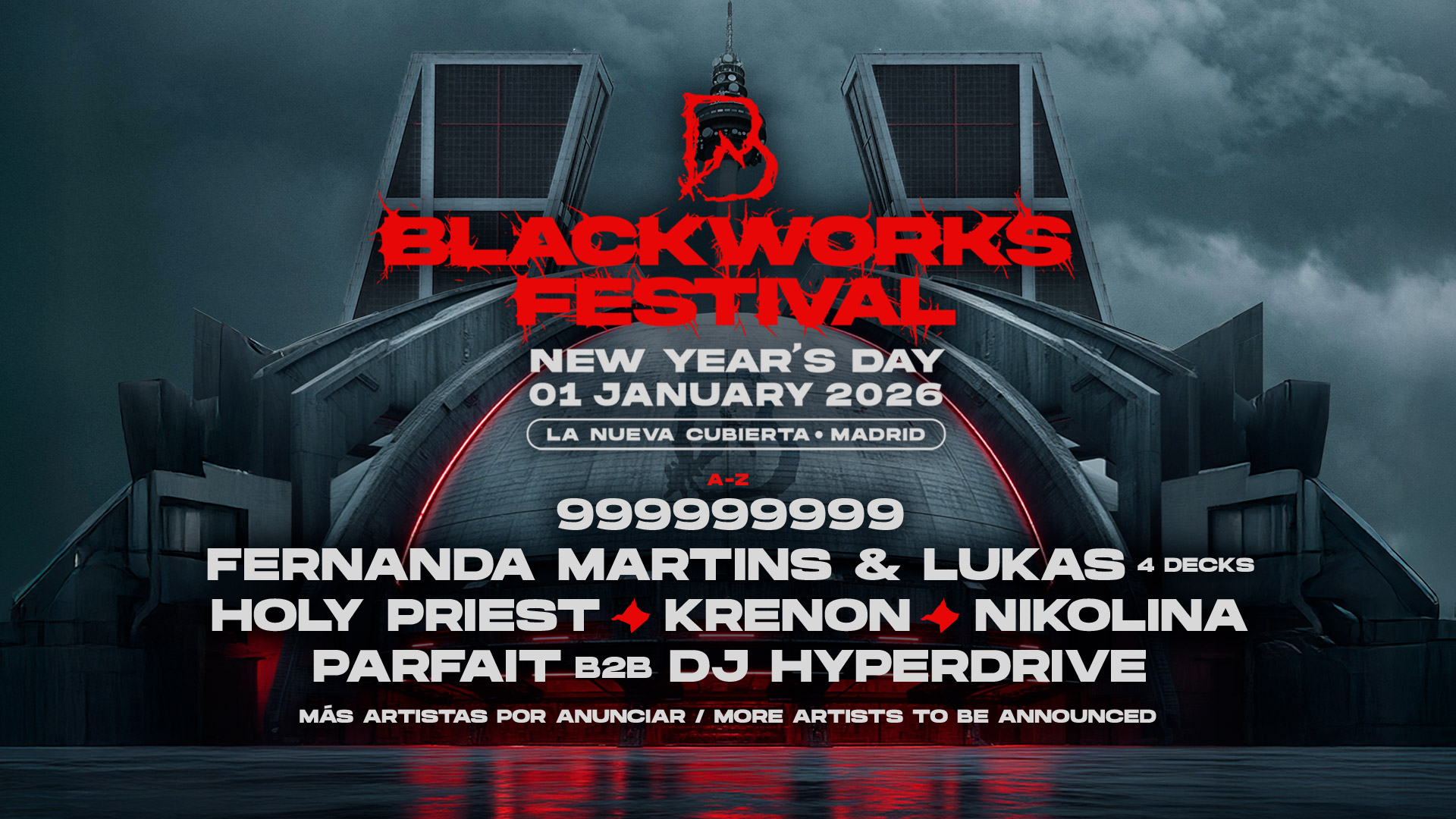 Blackworks Festival New Year’s Day 2026 Blackworks Festival New Year's Day 2026