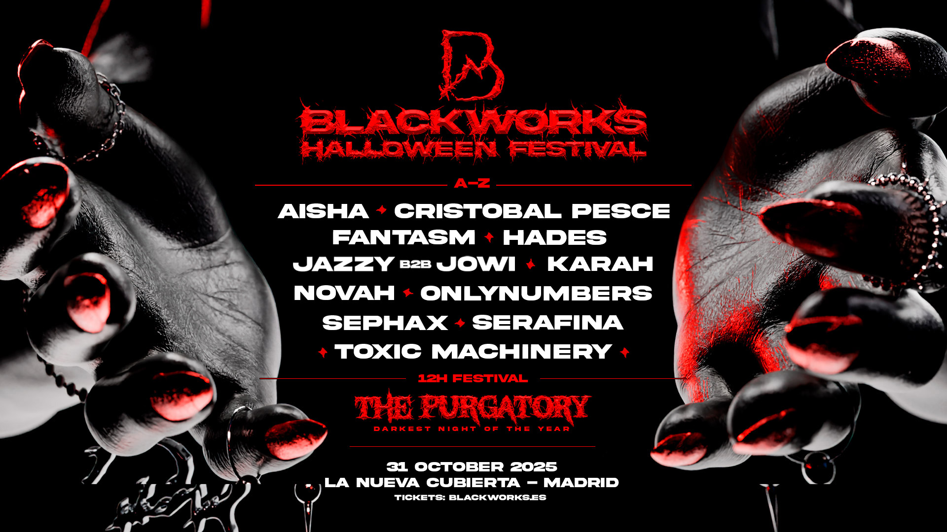 Blackworks Festival "The Purgatory" Halloween Festival 2025