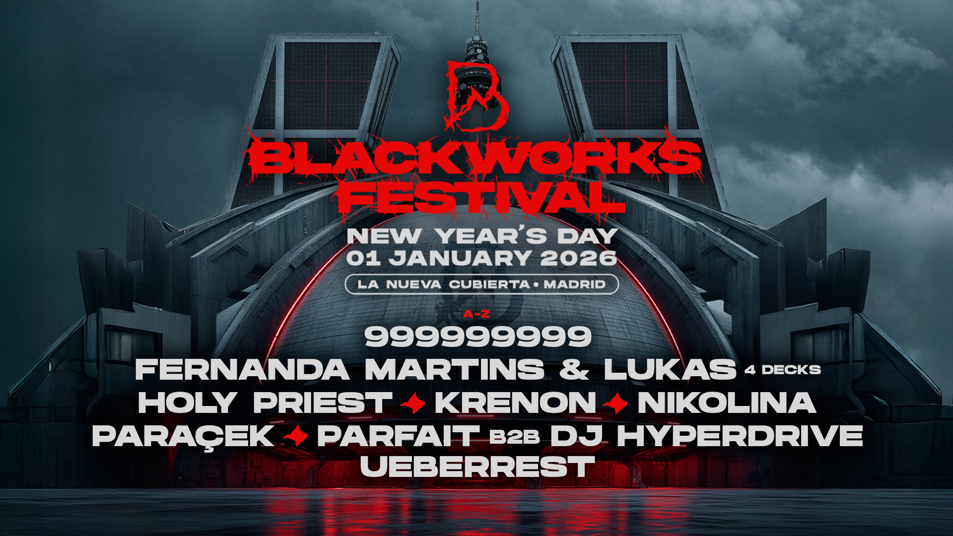 Blackworks Festival New Year’s Day 2026 Blackworks Festival New Year's Day 2026