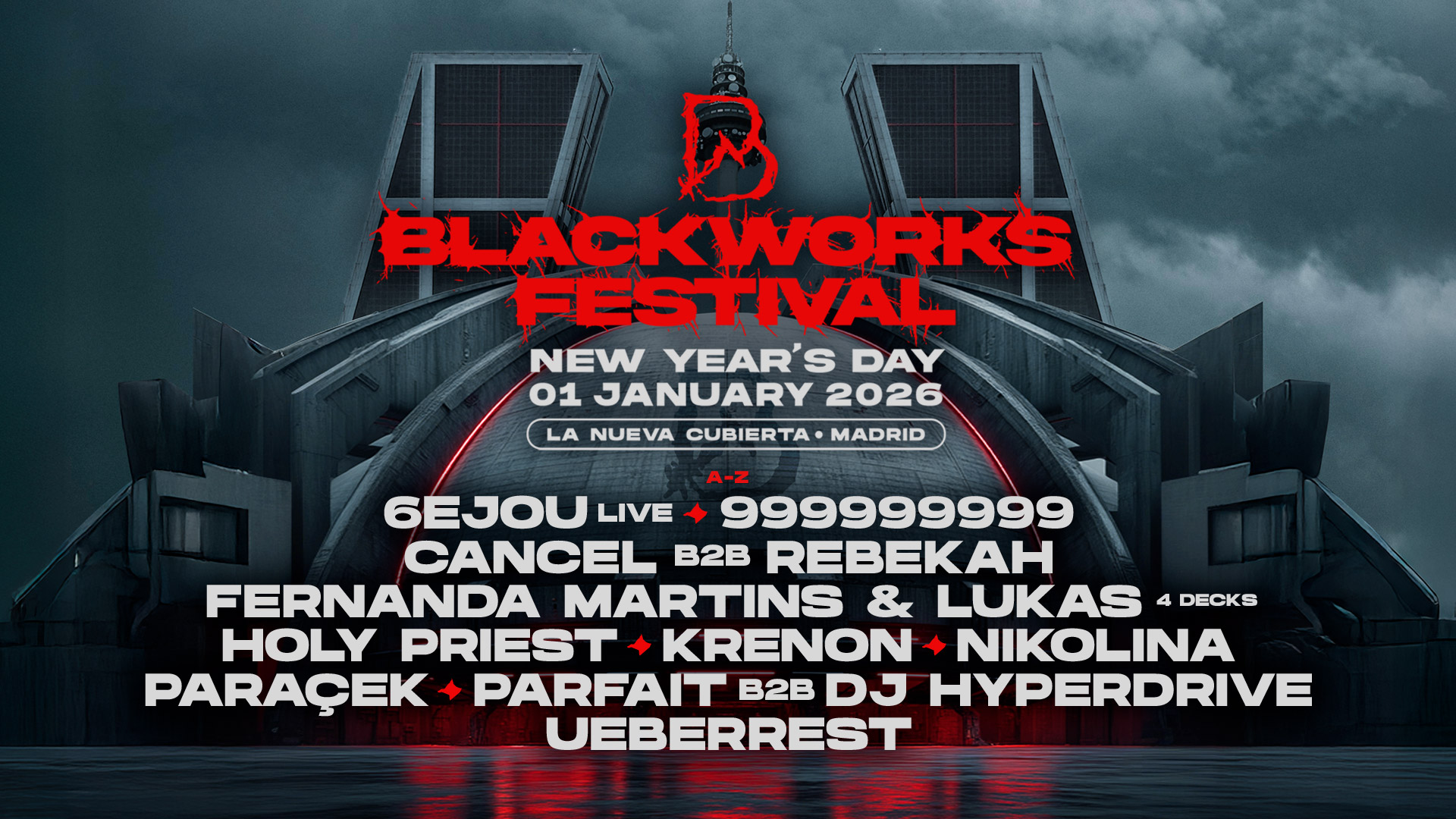 Blackworks Festival New Year’s Day 2026 Blackworks Festival New Year's Day 2026