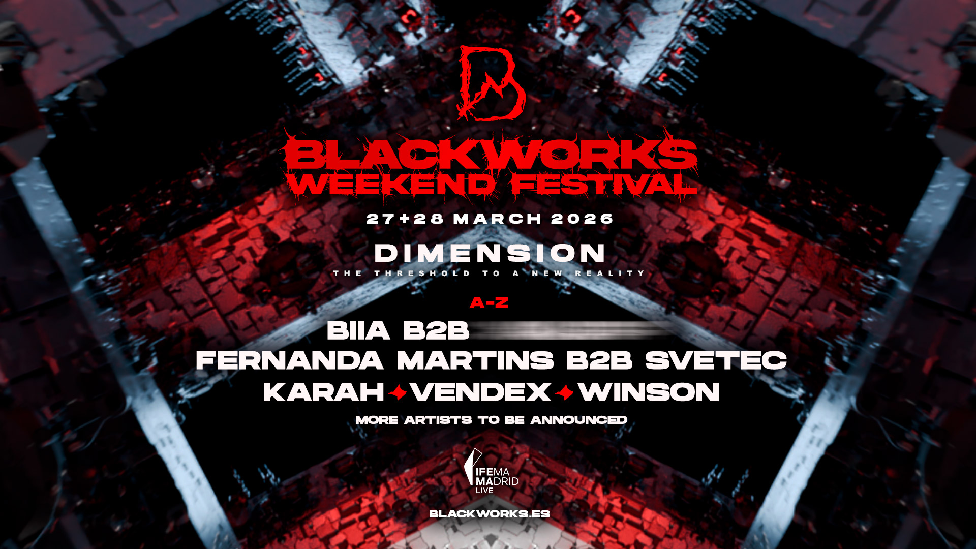 Blackworks Weekend Festival 2026 Blackworks Weekend Festival 2026