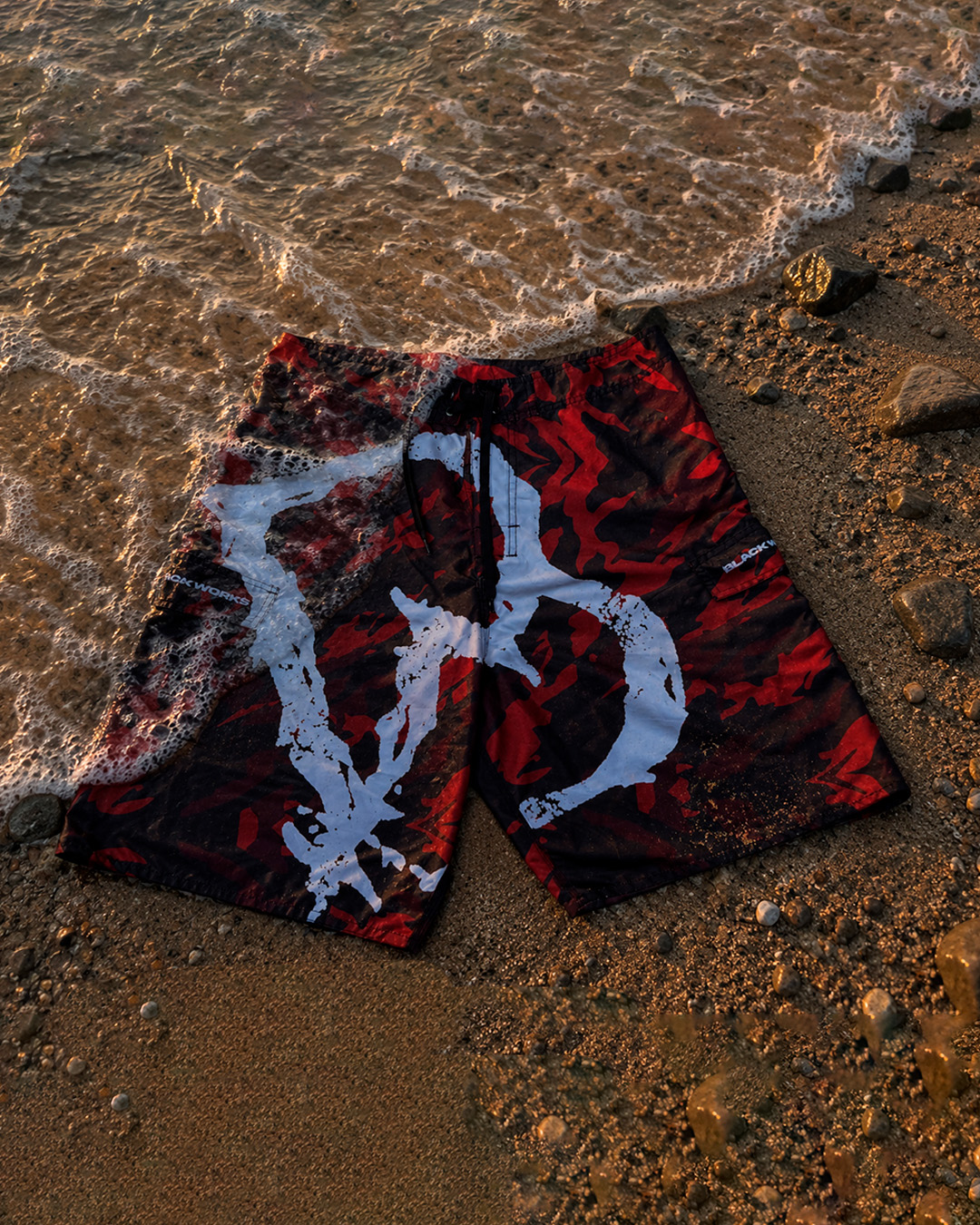 CAMO RED SWIMSWIT
