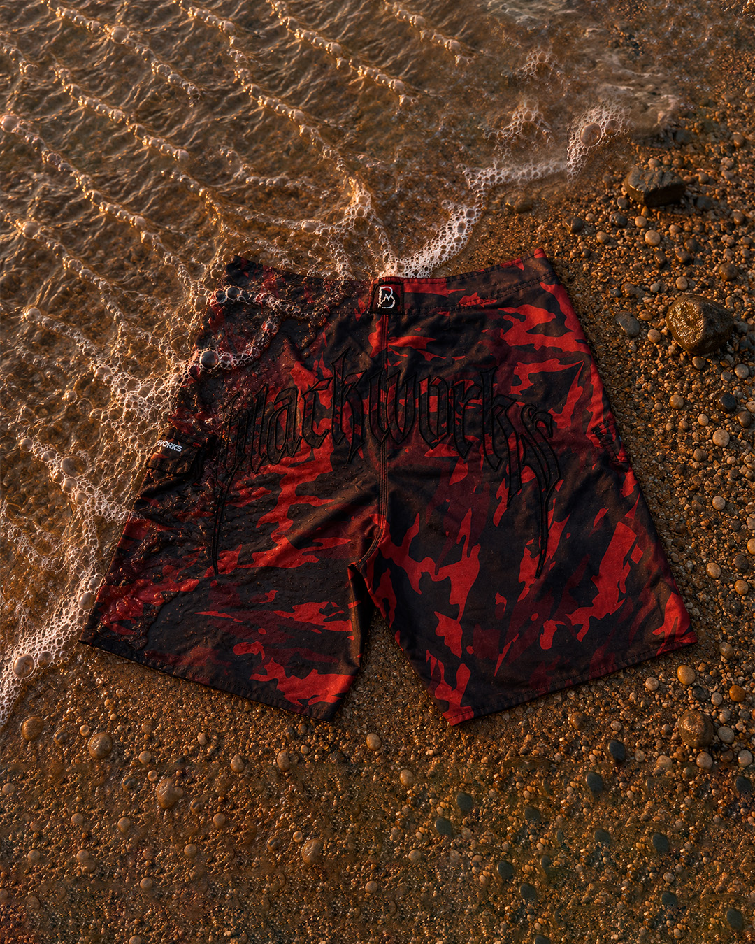 CAMO RED SWIMSWIT