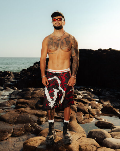 CAMO RED SWIMSWIT