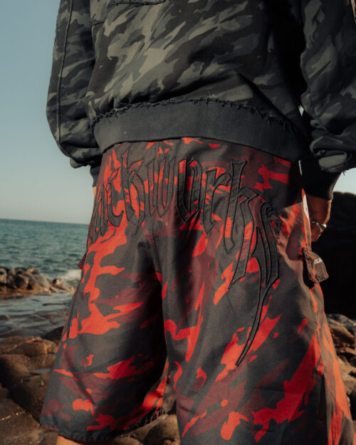 CAMO RED SWIMSWIT