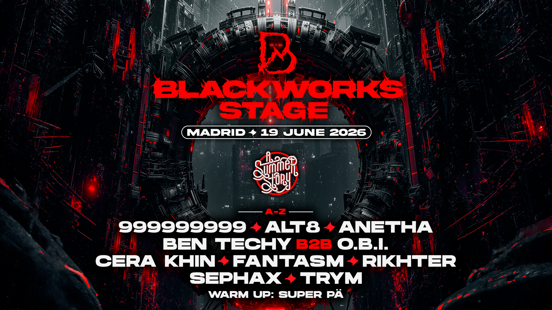 Blackworks Stage - A Summer Storie