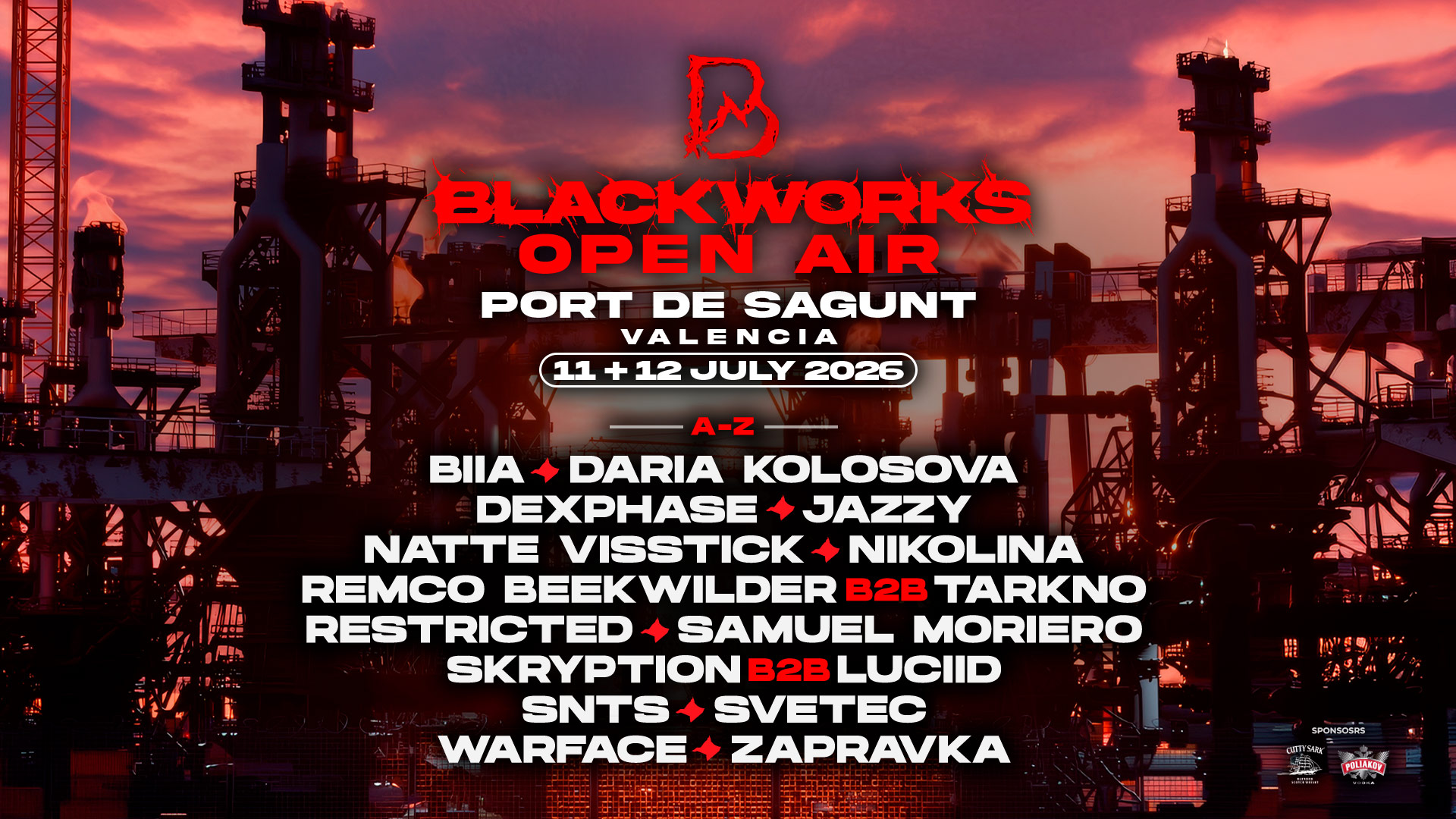 Blackworks Open Air – Port de Sagunto Blackworks Open Air - Port de Sagunto